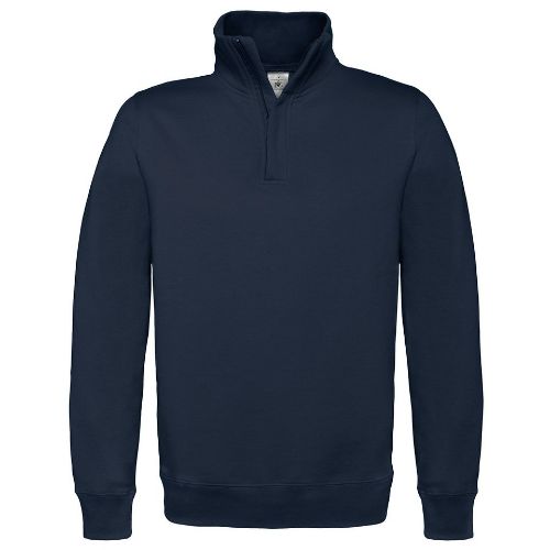 B & C Collection B&C Id.004 ¼ Zip Sweatshirt Navy